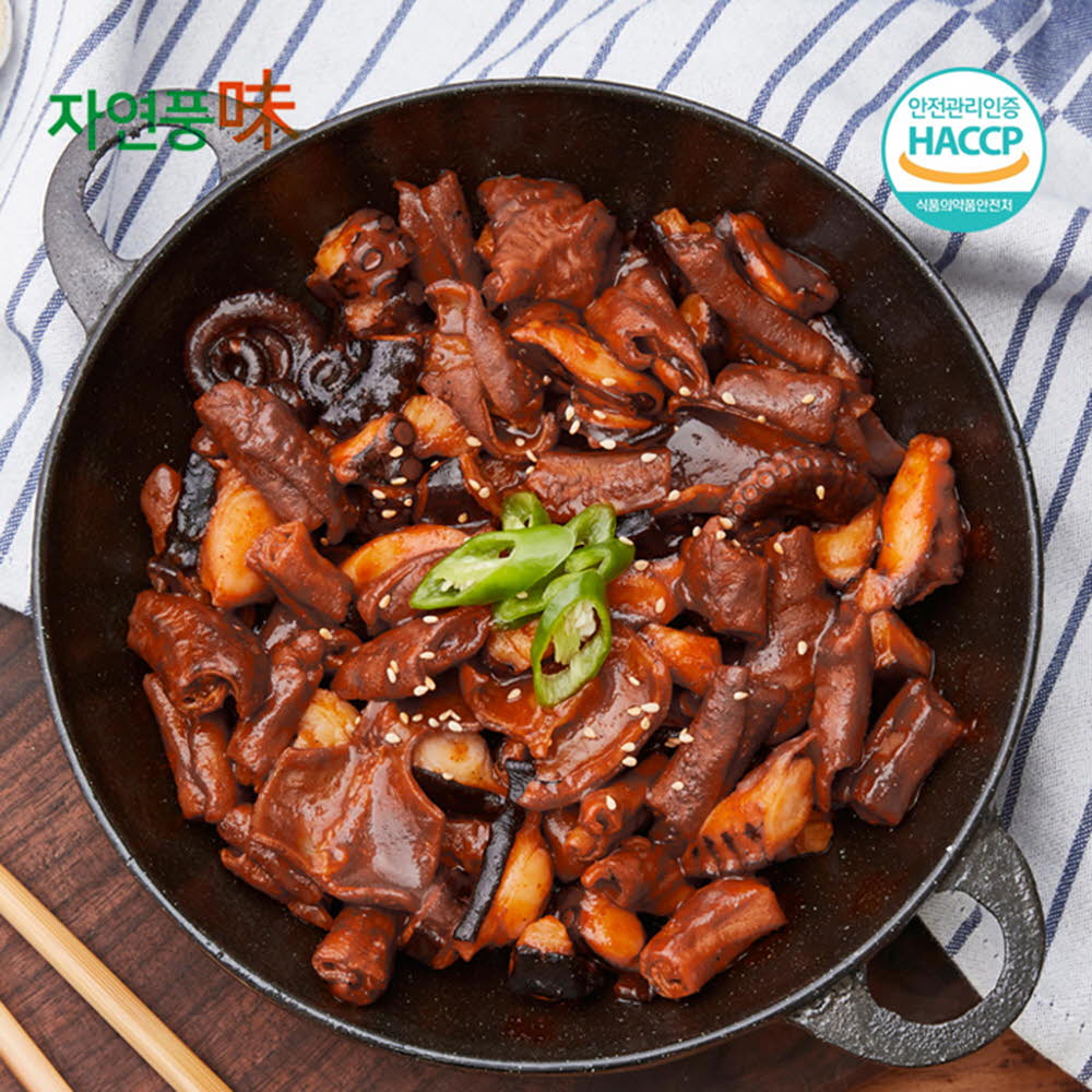 자연풍미 문어 직화 불곱창 170g