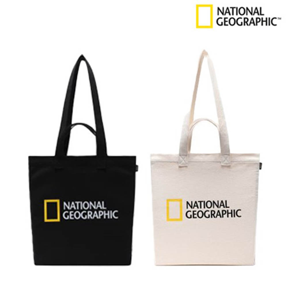 내셔널지오그래픽 베이직 로고 에코백 N216ATO440