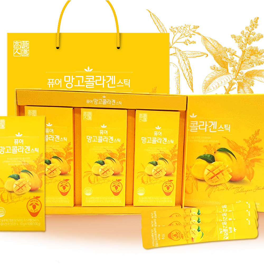 고려인삼 망고 콜라겐 스틱 10g X 30포