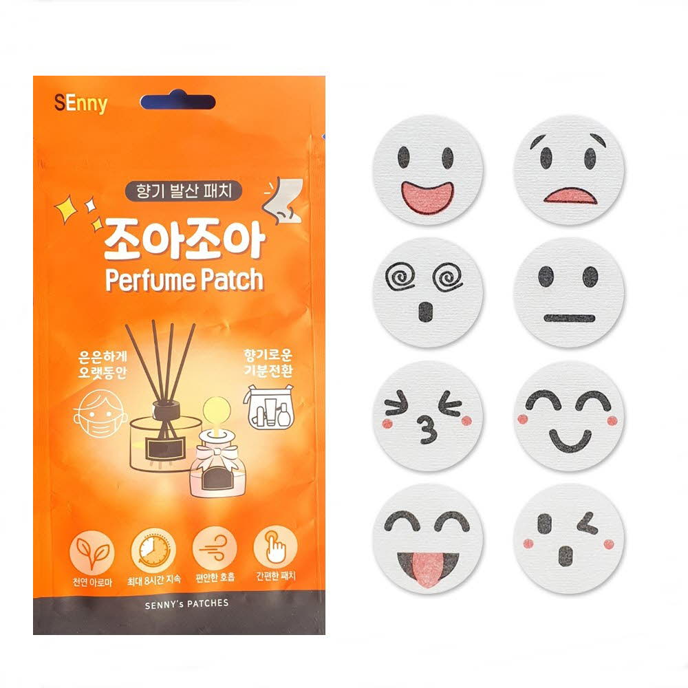 조아조아 이모티콘 마스크 향패치(8매패치)/랜덤발송