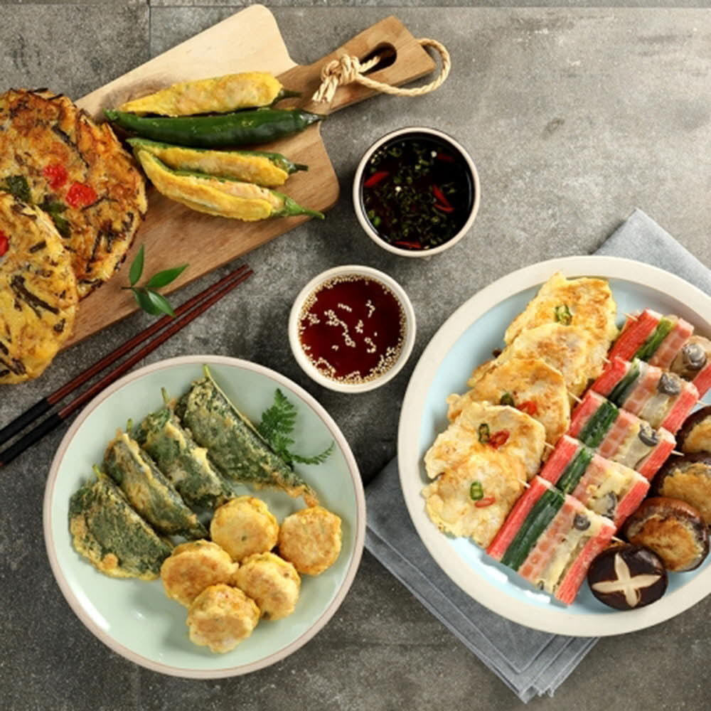 한끼식당 수제전 7종세트