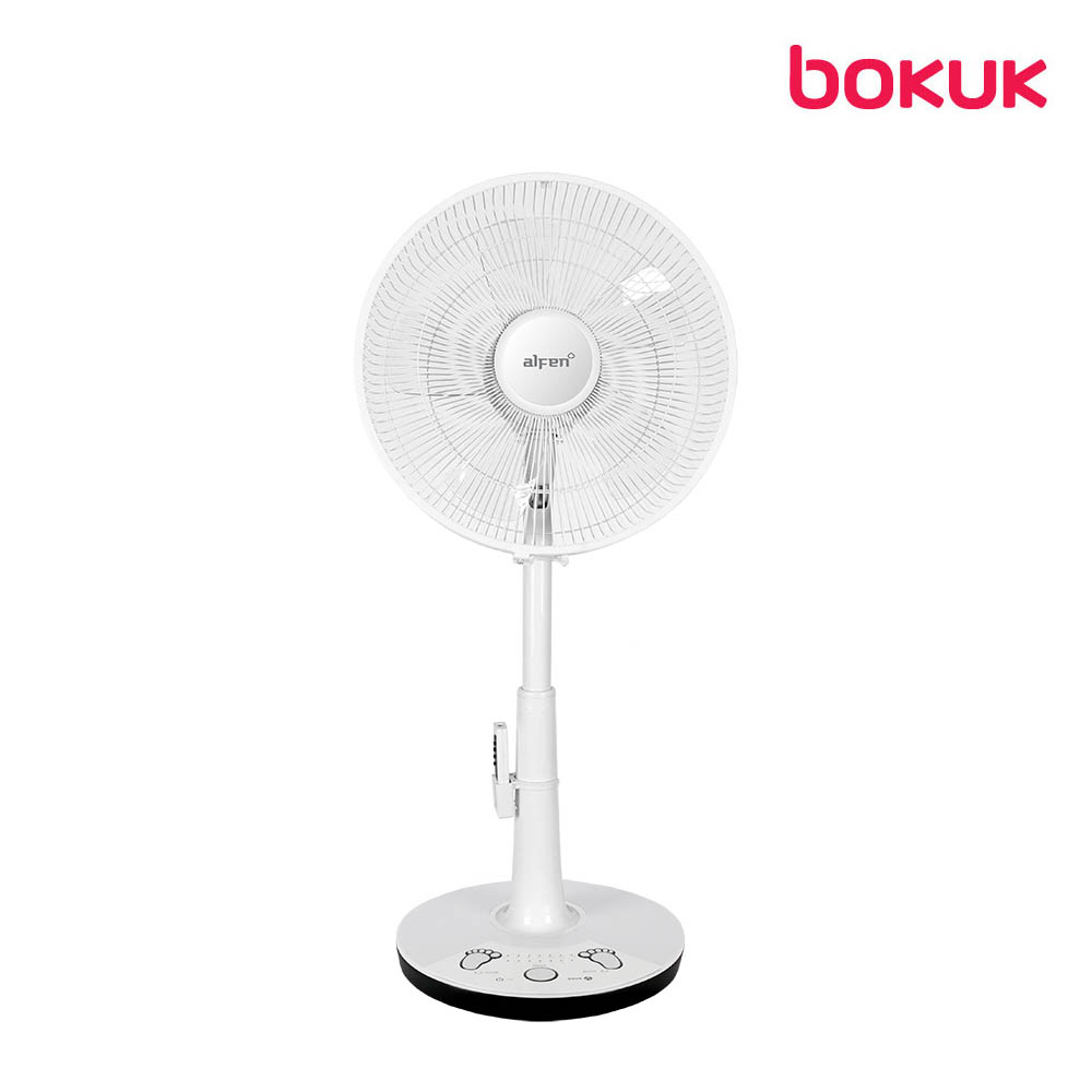 [보국] 알펜 풋터치 DC모터 7단계 리모콘 선풍기 ALF-35DC81