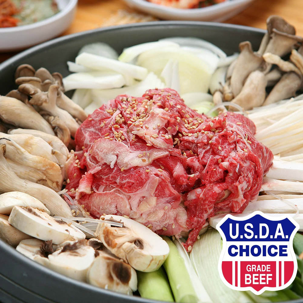 초이스 등급 소불고기 200g*3팩