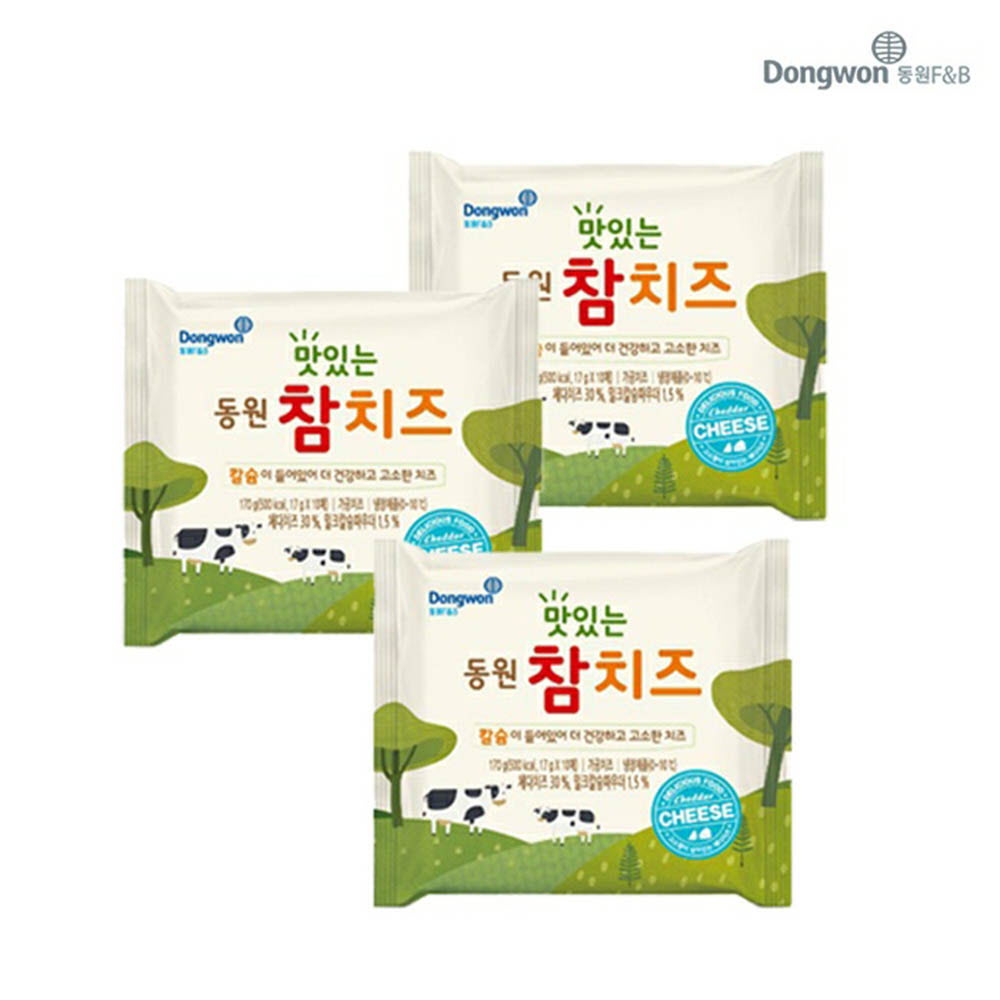 동원 맛있는 참치즈 170g (17g*10매) x 3개(30매)