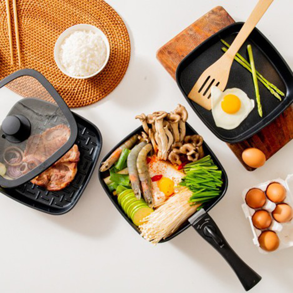 보오글 네모시리즈 6종 풀패키지[유리뚜껑 포함]