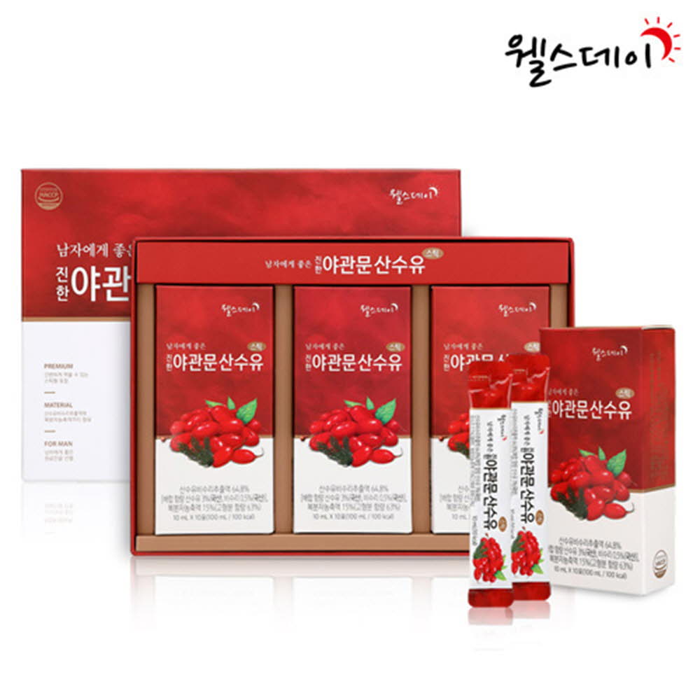 웰스데이 진한 야관문산수유스틱(10ml*30포)