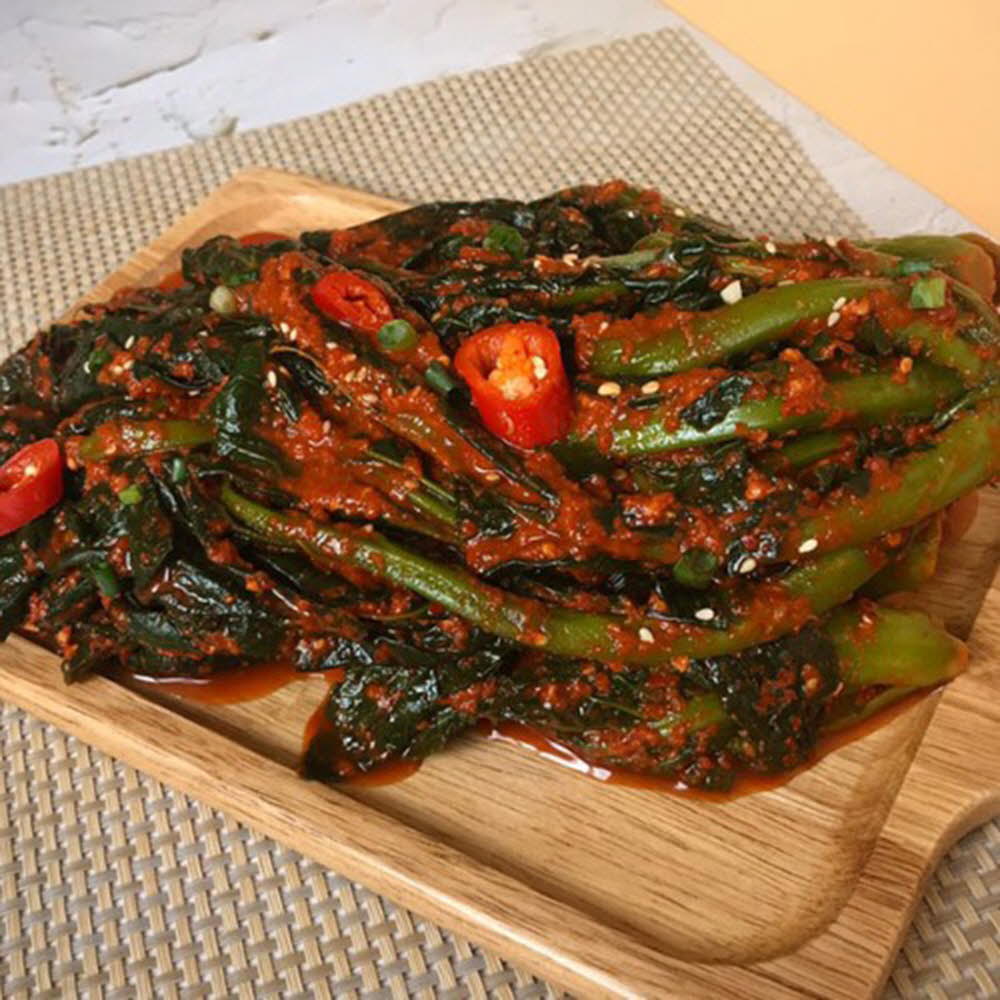 여수맛집 현진푸드 갓김치 1kg