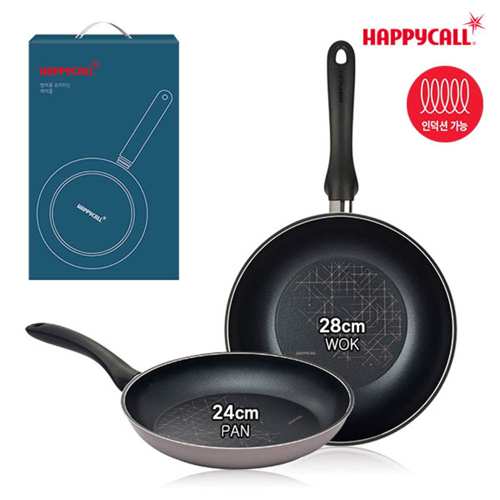 해피콜 IH끌레르프라이팬24 궁중팬28(2종)
