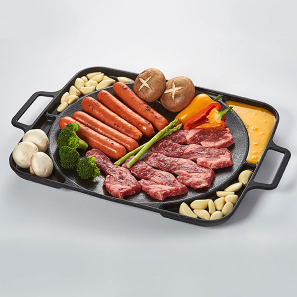 포시즌 인덕션(IH) 사각 그리들팬 45X32cm