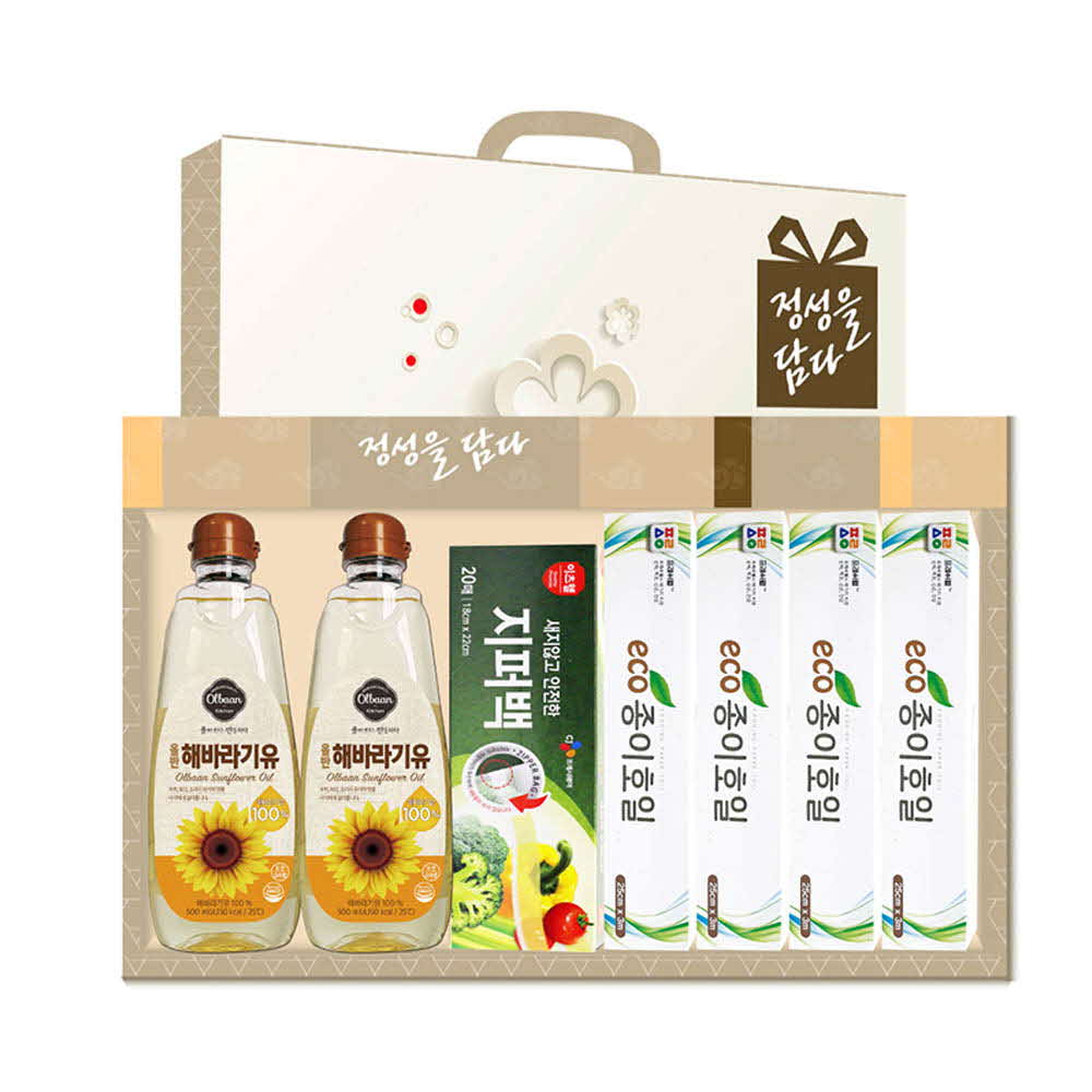 올반해바라기유,CJ롤백,종이호일*4개 6종세트