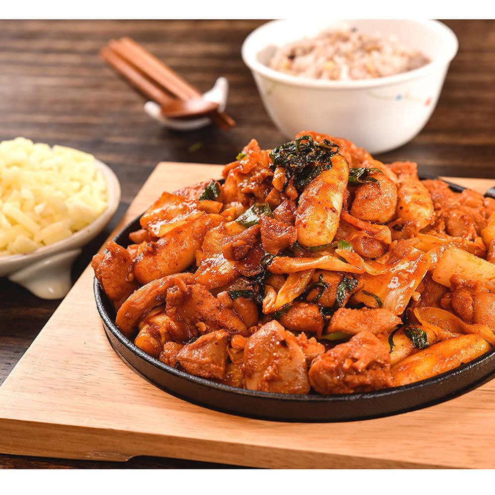 담은 미슐랭 치즈 닭다리 닭갈비 1.24kg(HACCP 인증 제품)