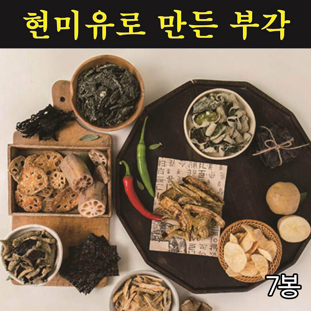 [호호바다맘] 오희숙 전통 찹쌀 부각 60g x 7봉