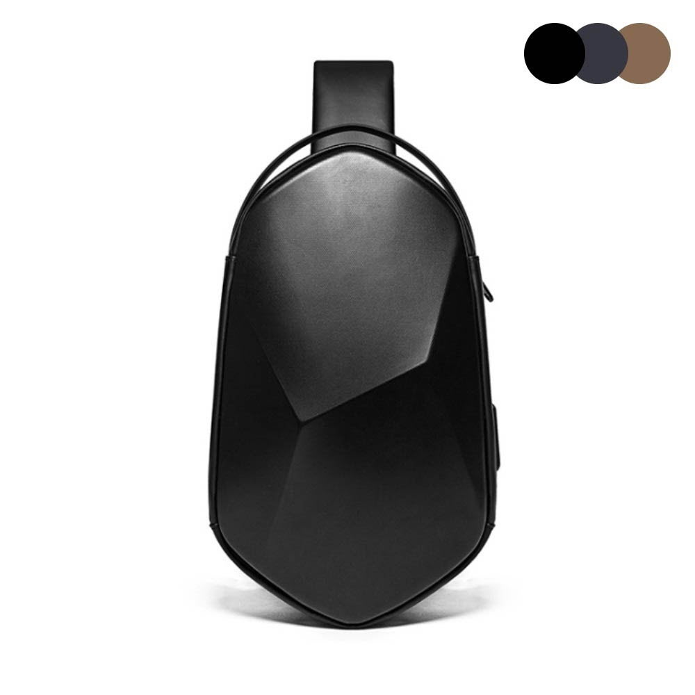 하드 슬링백 작은 메신저백 크로스백 가방 LB296DBNG