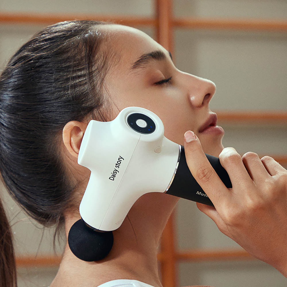 데이지스토리 전동 마사지건 마사지기 초경량 강력진동