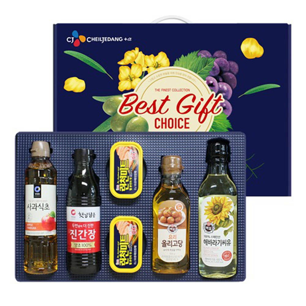청정원 백설 혼합 선물세트 베스트 실속 1호 /선물용 케이스 랜덤발송