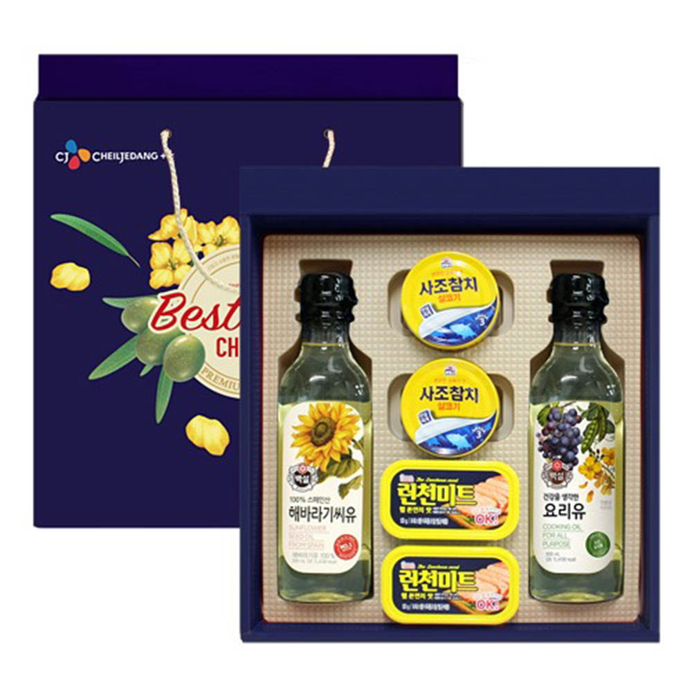 롯데햄 혼합 선물세트 베스트 실속 3호 /선물용 케이스 랜덤발송