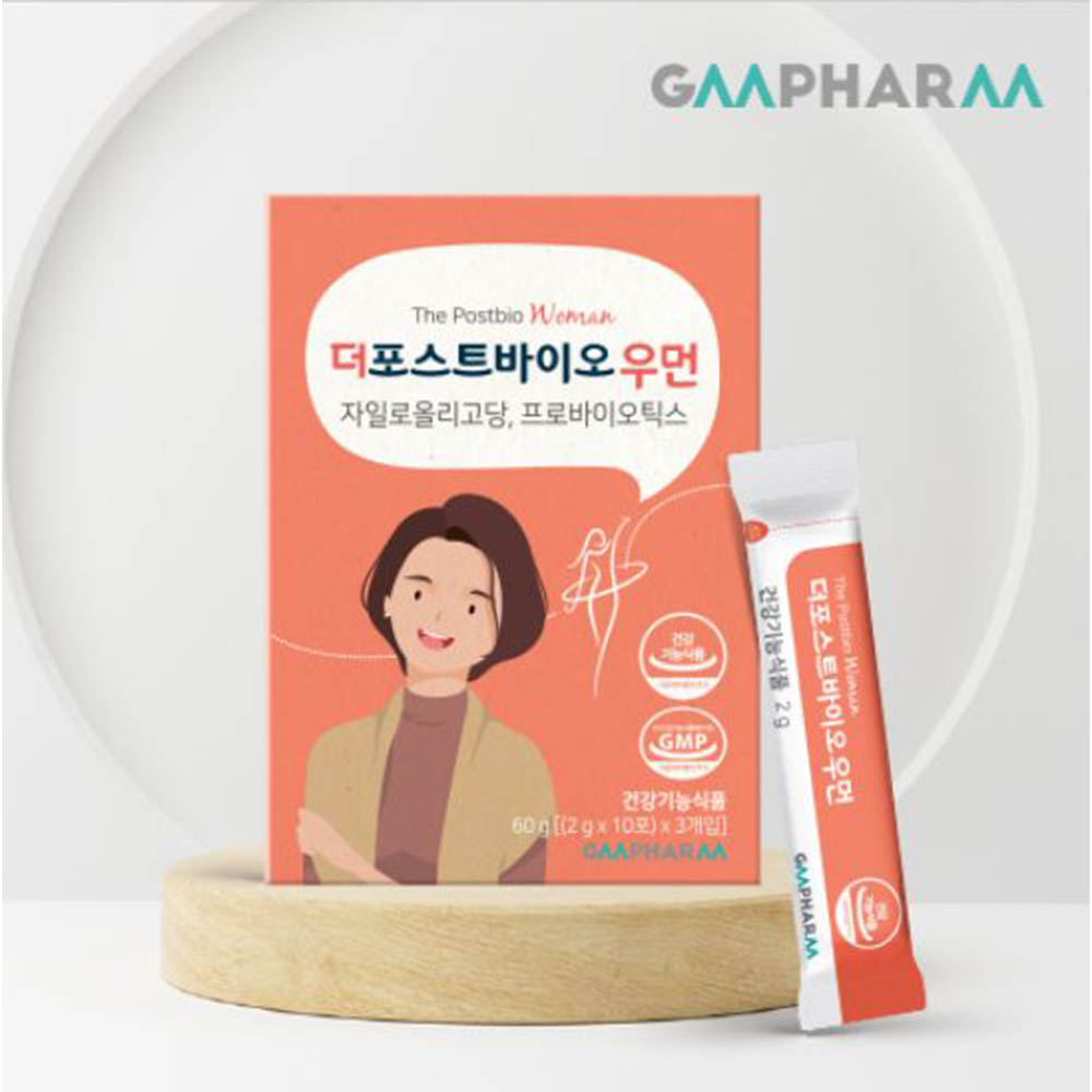 [지엠팜] 더포스트바이오우먼/1개월(프로바이오틱스, 자일로올리고당분말)여성 장건강