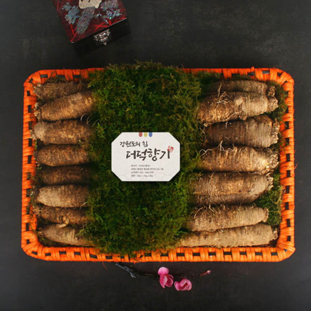 강원도의힘 더덕향기채반7호 특 3kg(55-75개)