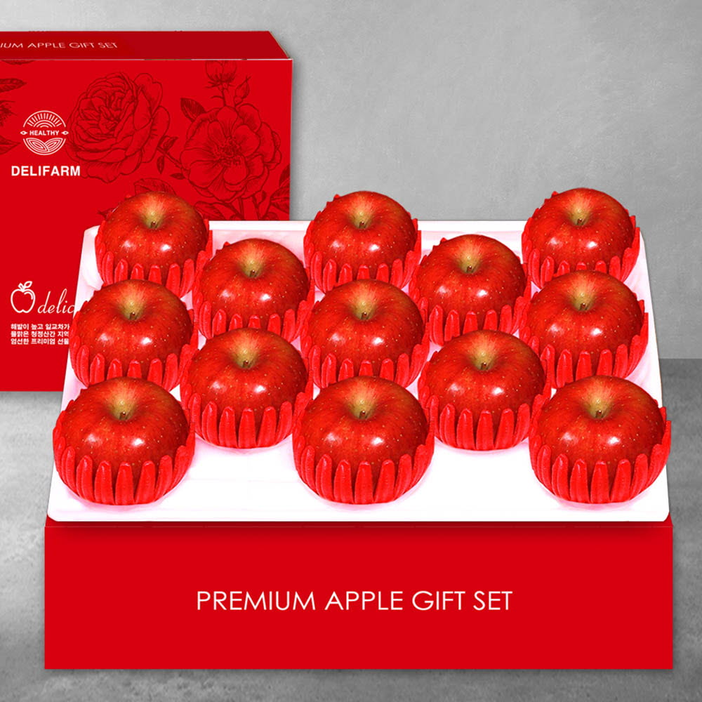 델리팜 명품사과 3kg (12-14과)