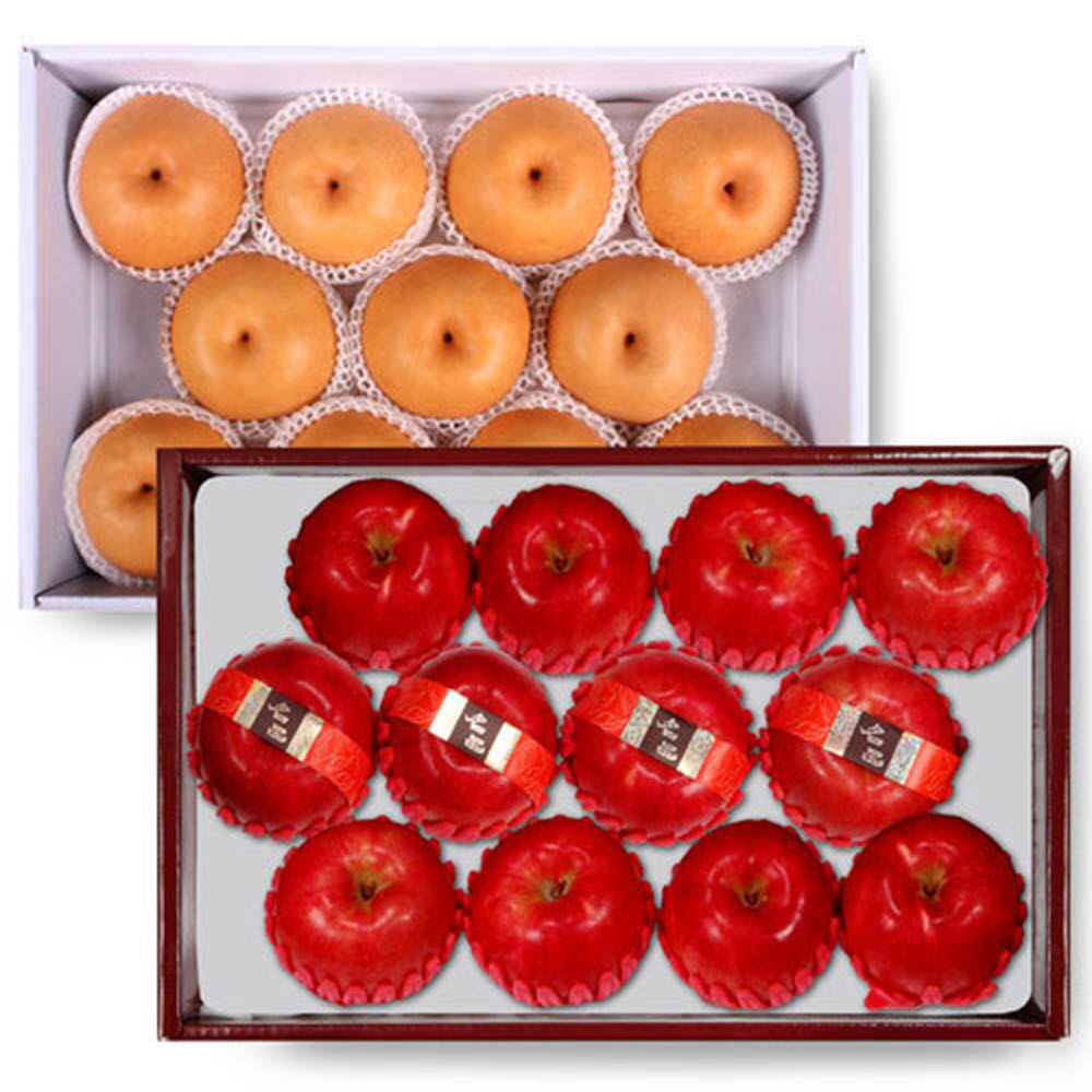 명품특선 사과12과4.6kg+나주배7.5kg(11-12과)