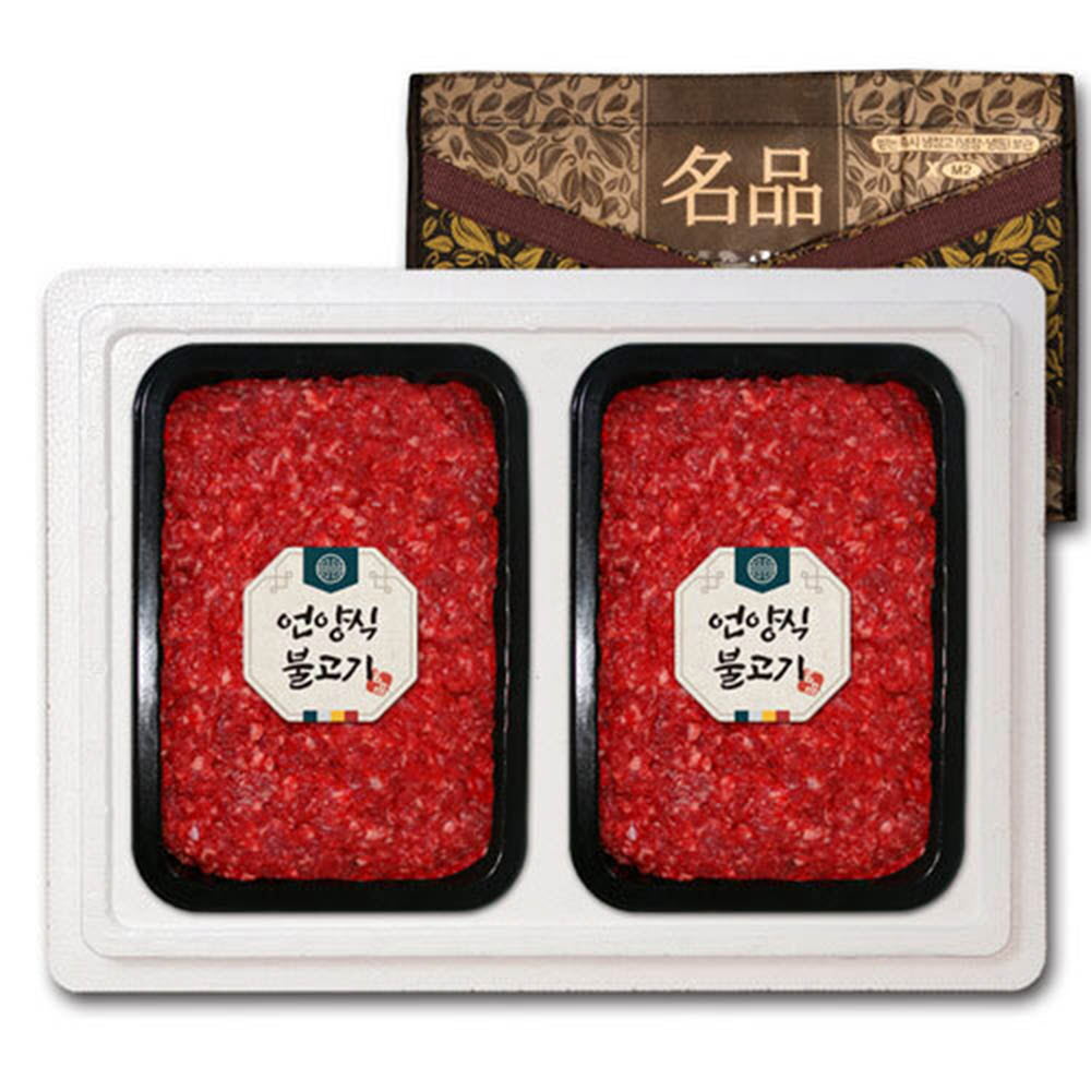 한우 언양식불고기(국내산)1호2P(150g*4)