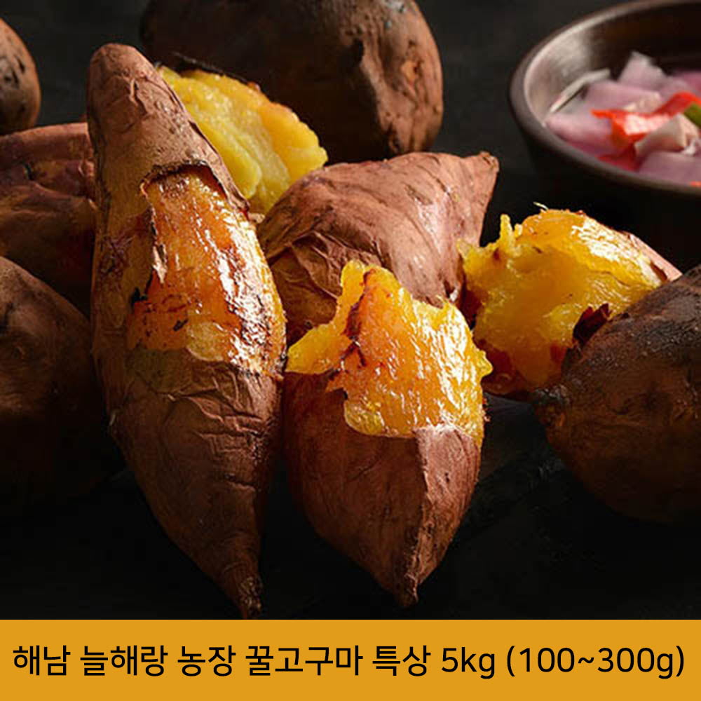 해남 늘해랑 농장 꿀고구마 특상 5kg (100~300g)
