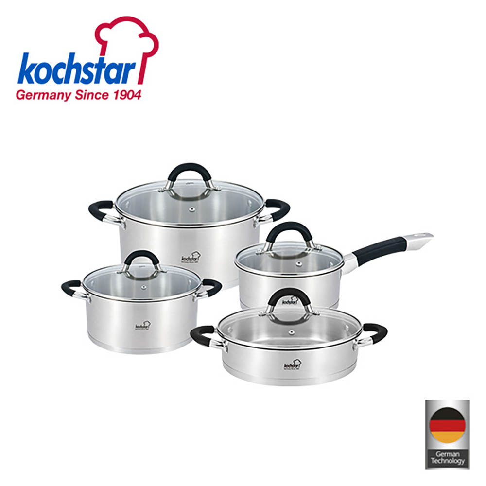 콕스타 그랜드 젬마 인덕션 스텐 냄비 4종 세트 KSC- GDGMIHS6P04C4