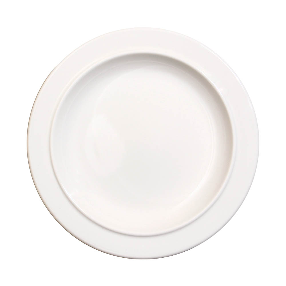 시라쿠스 메이플 접시 23 x 2.8cm 화이트