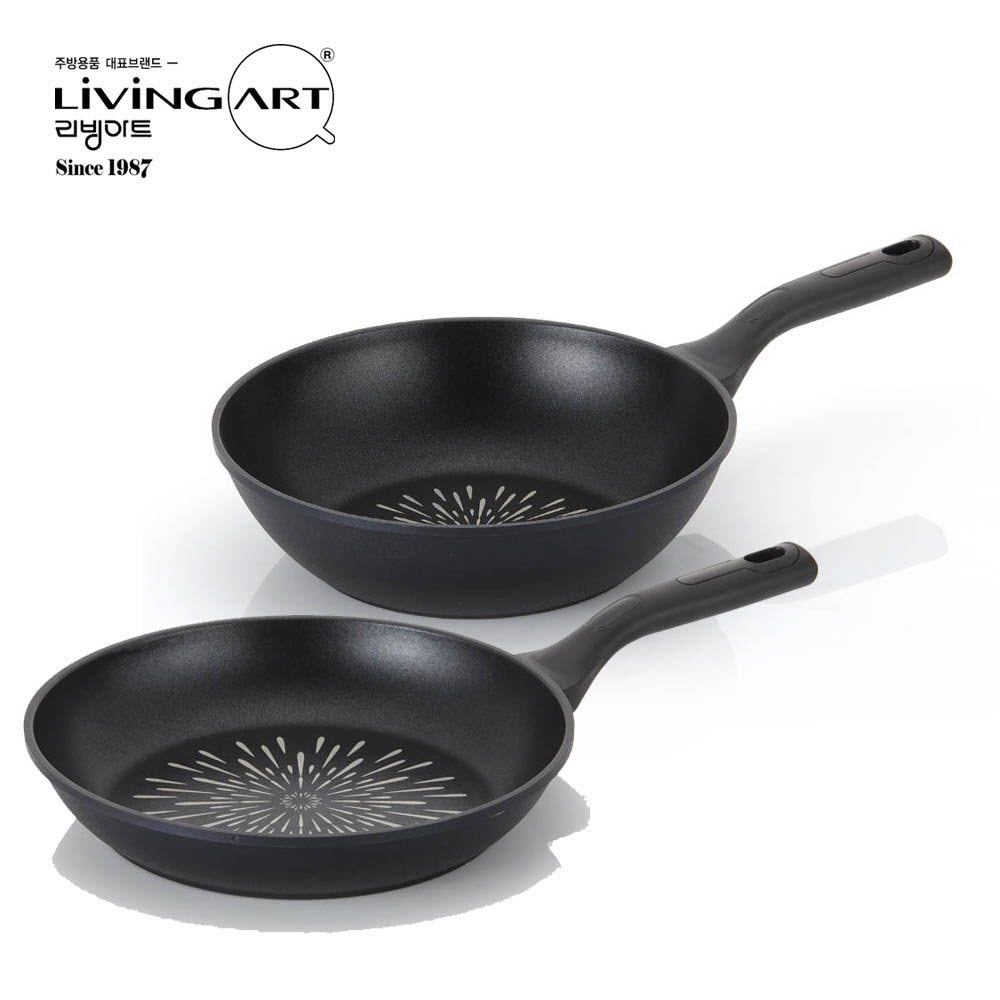 디오바코 IH 코팅 후라이팬 28CM + 궁중팬  28CM