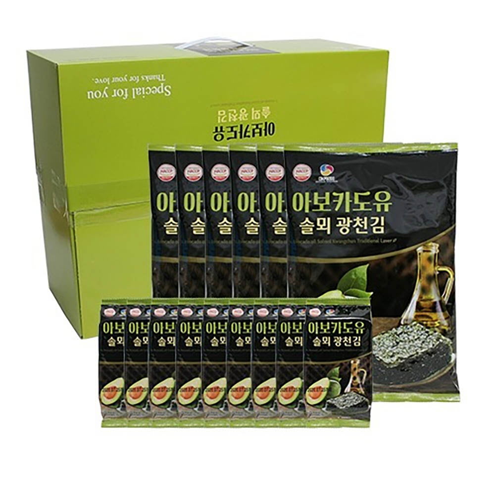 아보카도유 김 선물세트