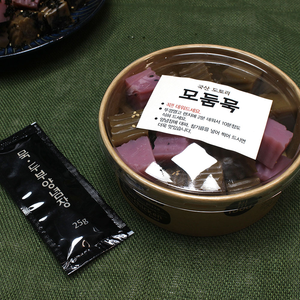 도토리 모둠묵(국산)(350g*3)-양념장포함