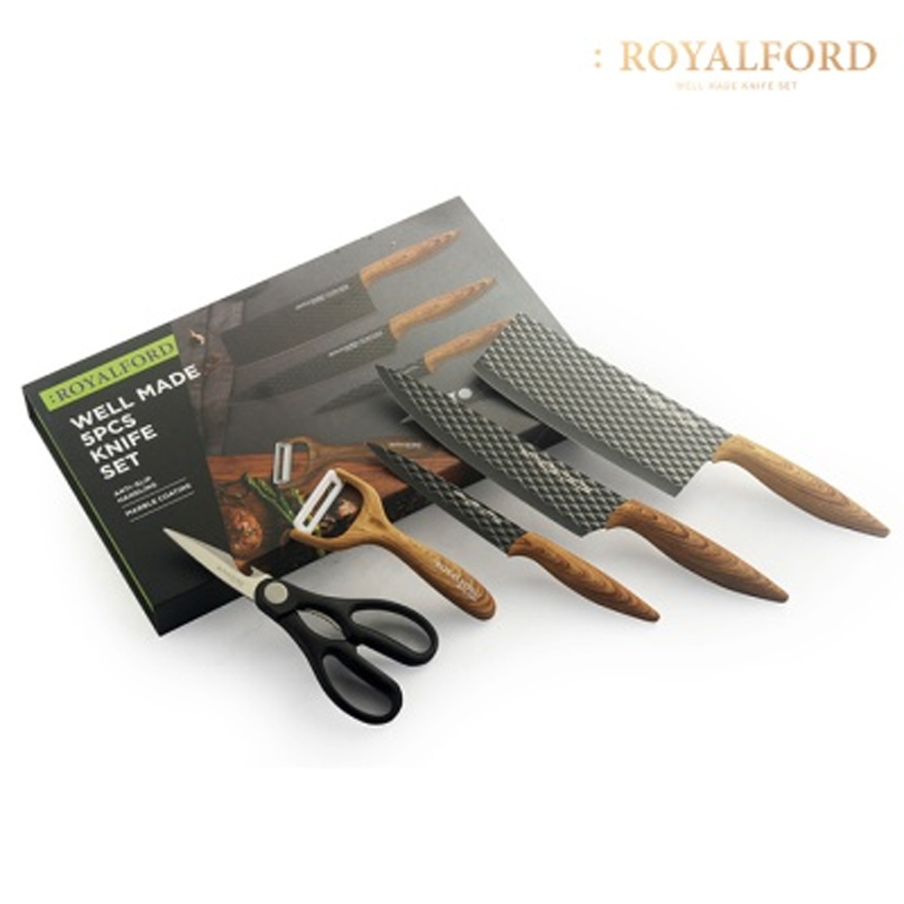 로얄포드 웰메이드 칼 가위 5종 세트