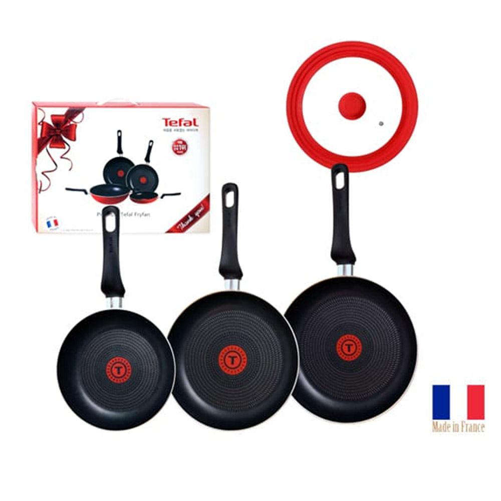 [테팔] 쿡라이트 프리미엄 3조 (20cm+24cm+28cm) + 멀티뚜껑