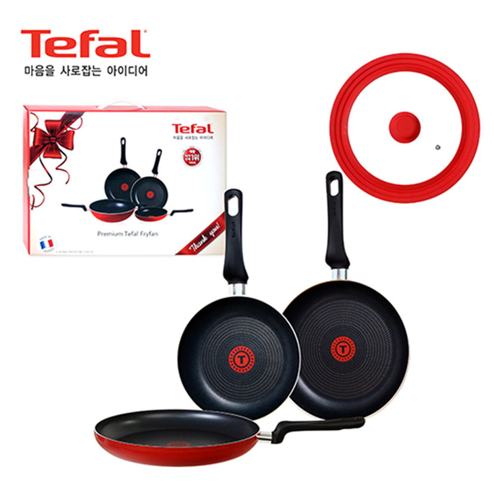 [테팔] 쿡라이트 프리미엄 3조 (20cm+28cm+30cm) + 멀티뚜껑