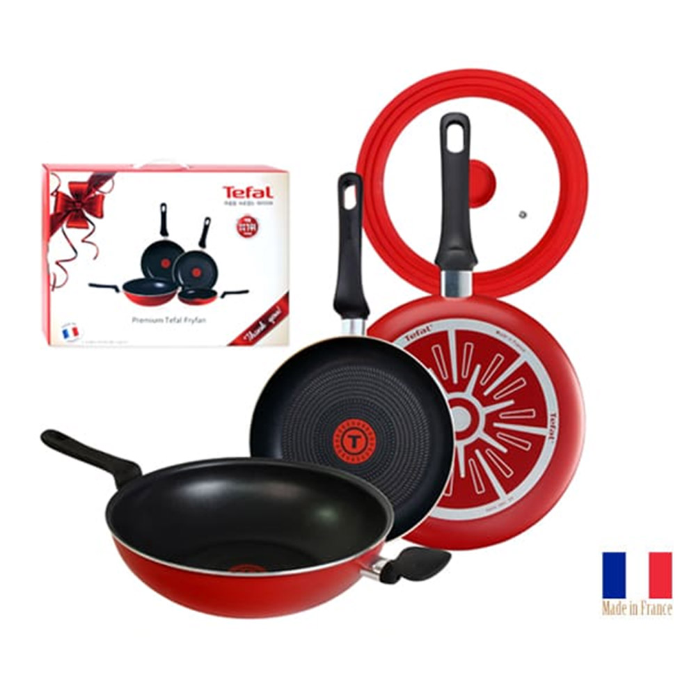 [테팔] 쿡라이트 프리미엄 3조 (24cm+30cm+궁중팬30cm) + 멀티뚜껑