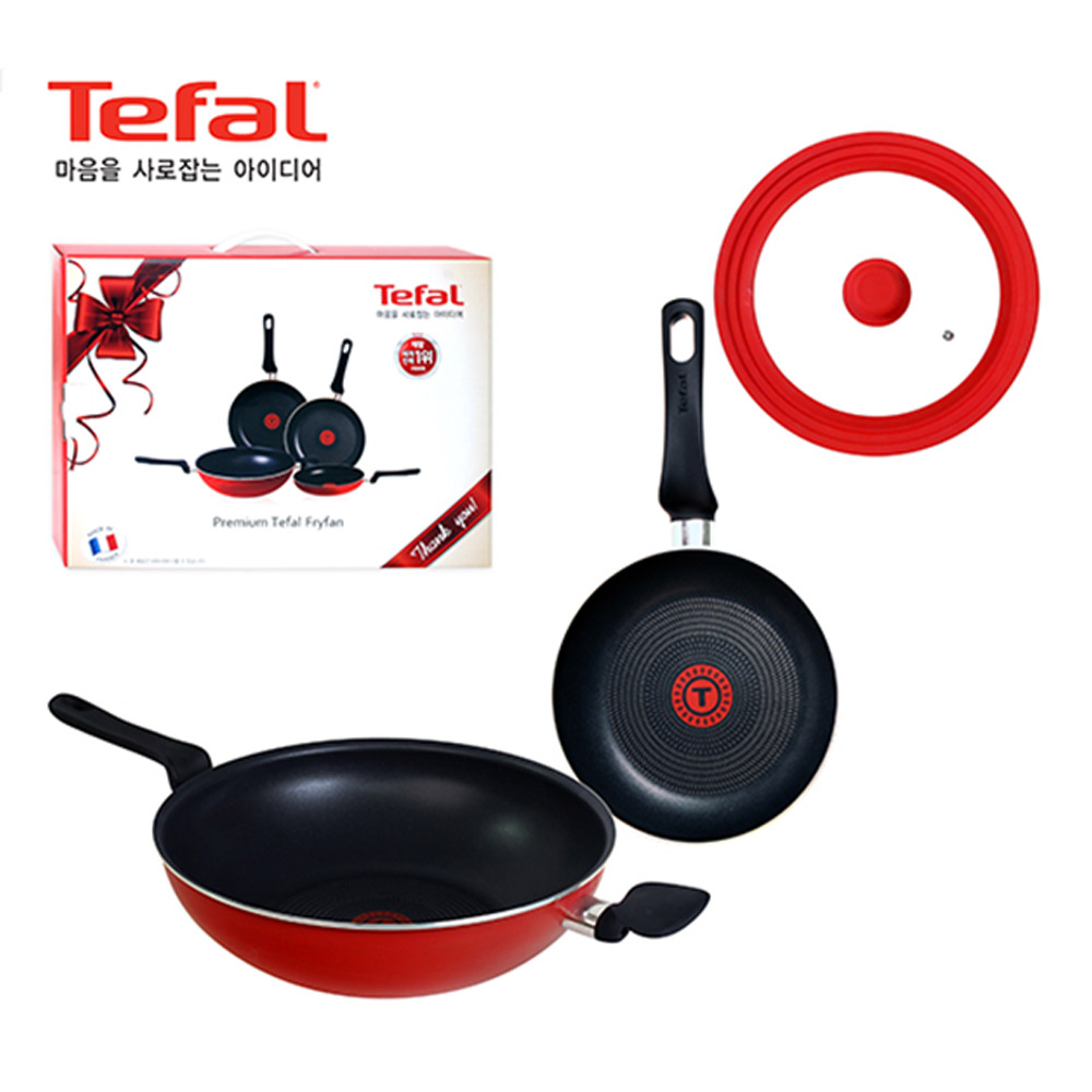 [테팔] 쿡라이트 프리미엄 2조 (20cm+궁중팬30cm) + 멀티뚜껑