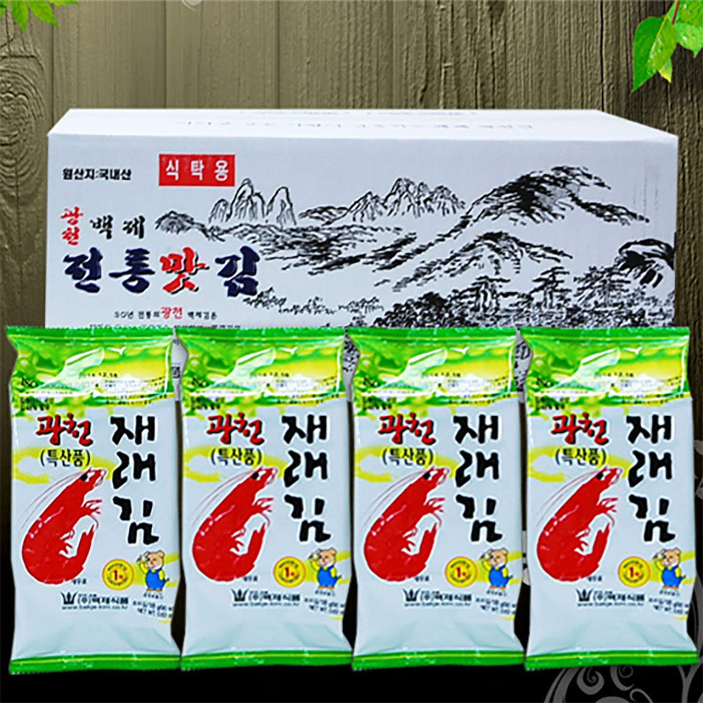 자연의향기 특가 광천김(식탁김 15g 30봉)