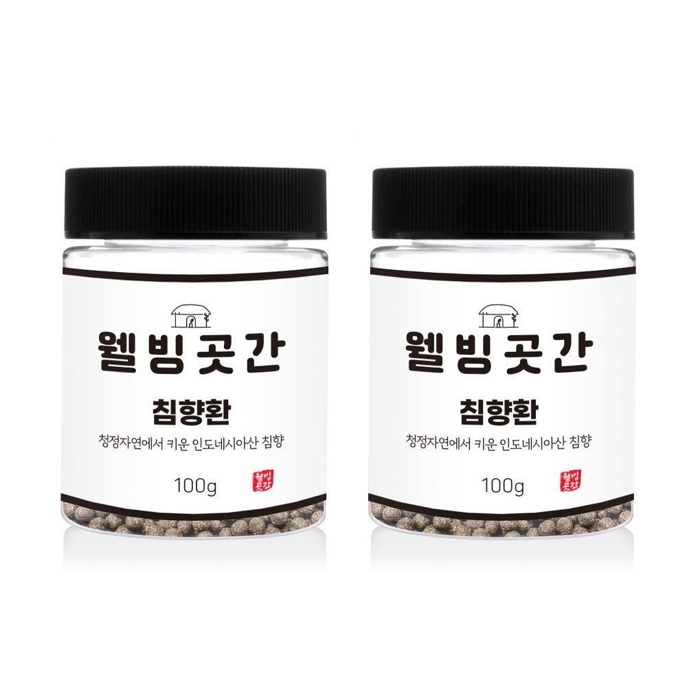 웰빙곳간 침향환 100g x 2개