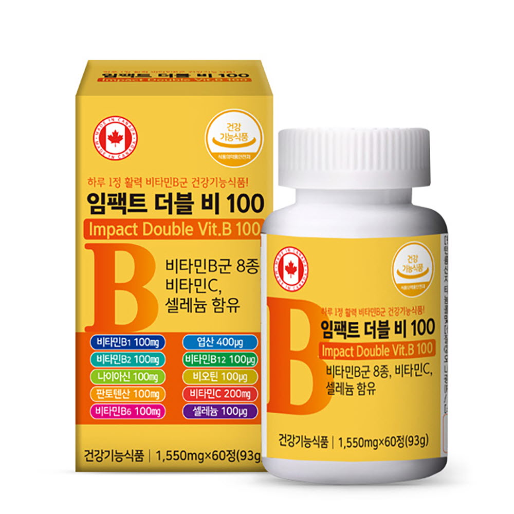 PDH 임팩트 더블비 100 (1,550mg x 60정) /약국전용