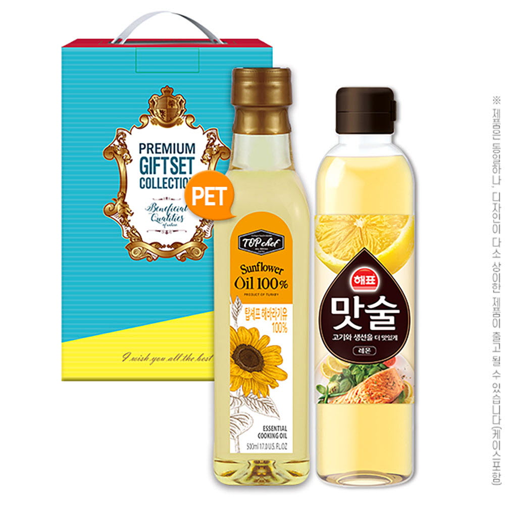 탑셰프페트해바라기유 해표맛술500ml(2종)