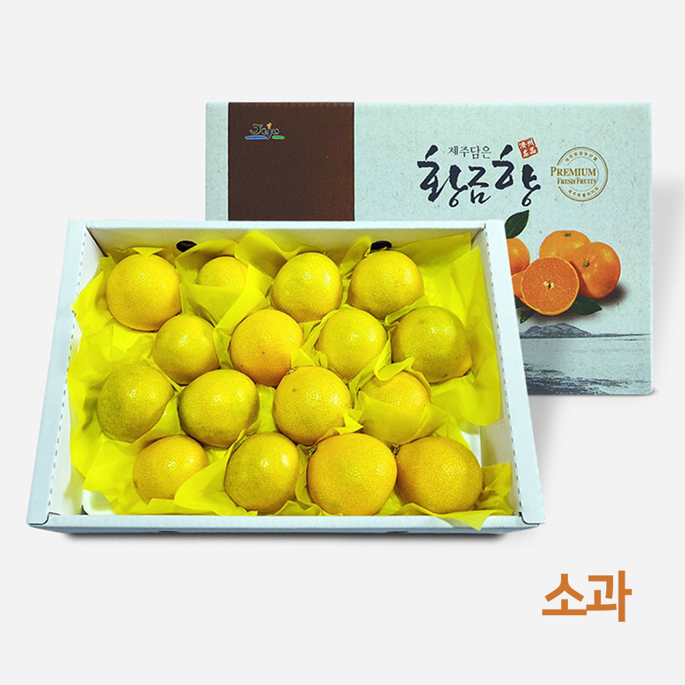 제주 모슬포 ECO 황금향 3kg(실중량 2.5kg) 소 (16~22개)