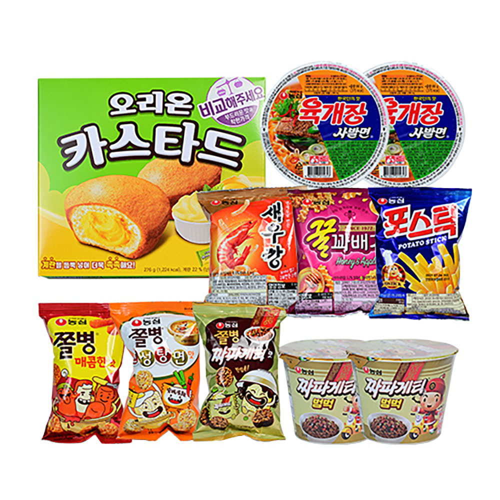 [코스트코] 짜장범벅, 쫄병스낵 등 9종 과자선물세트