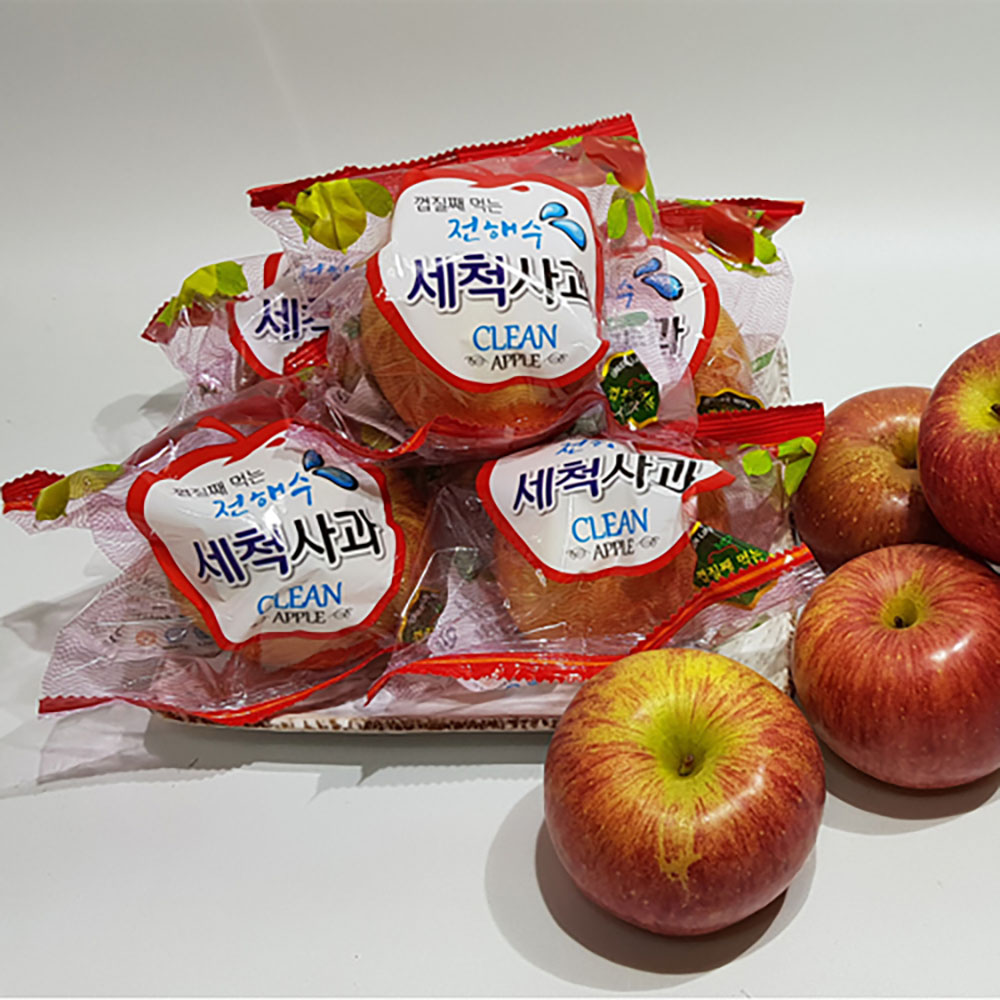 2022 햇 빨간세척사과 5kg 중과 17-23과