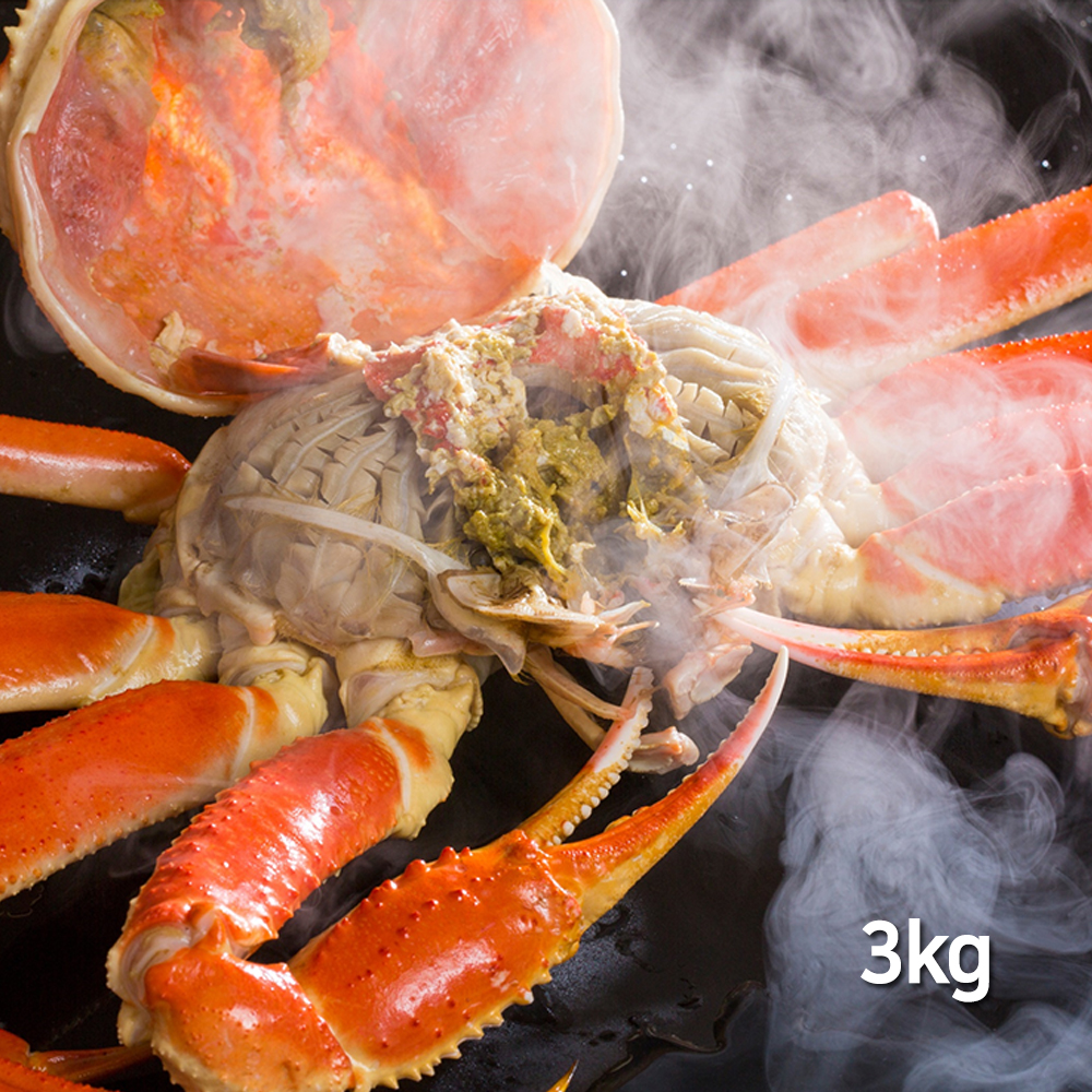 러시아 대게 스노우크랩 선어 찜 3kg
