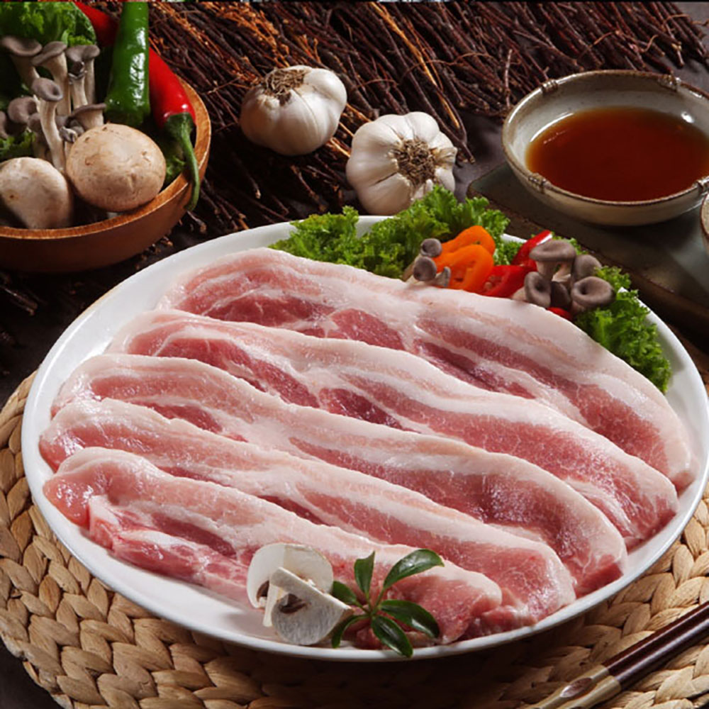 자연밸류 미국 돼지 삼겹살 200gx6팩 JVW-EP-1