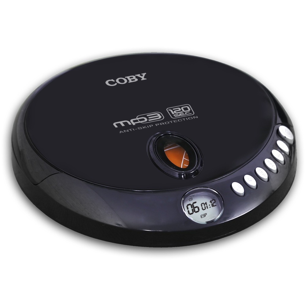 휴대용 CD플레이어 COBY 휴대용 MP-CD527(BK)