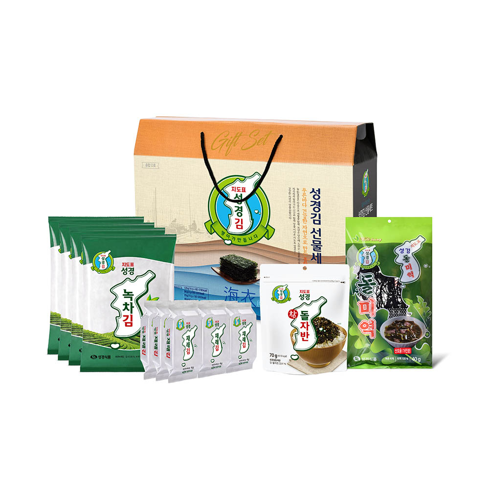 지도표성경김 종합D호 선물세트