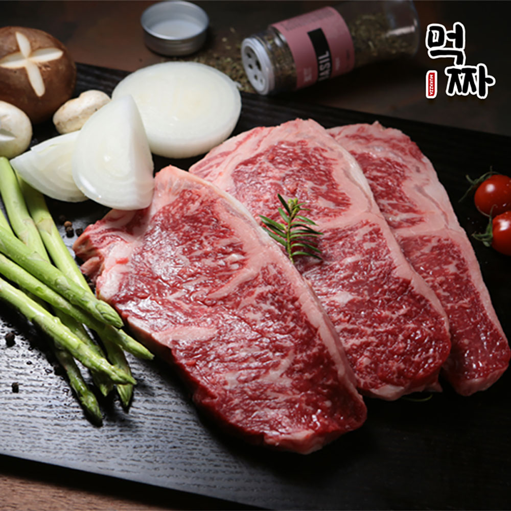 먹짜 미국산 탑초이스 구이용 프리미엄 세트 부채살 토시살 갈비살 등심