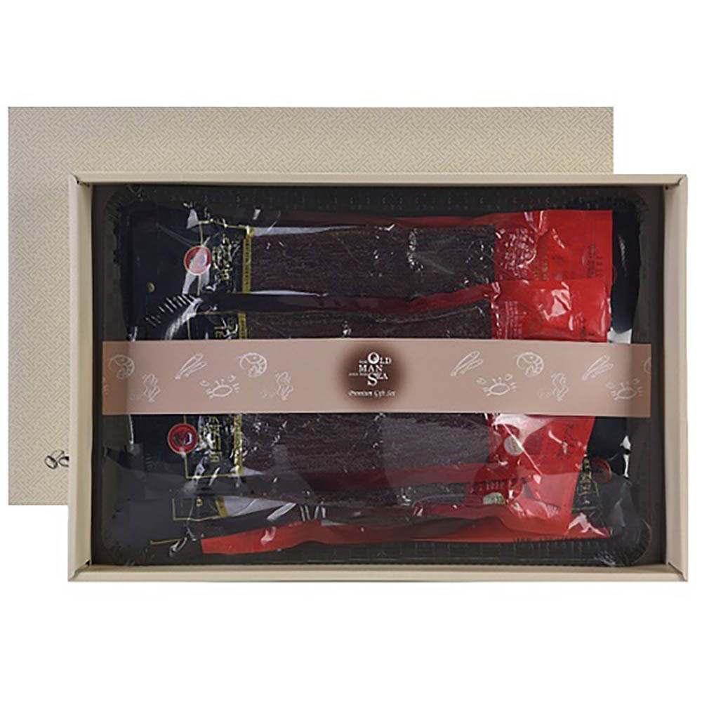 노인과바다 코주부 육포선물세트 (코주부육포 170g×2봉, 코주부육포 100g×10팩)