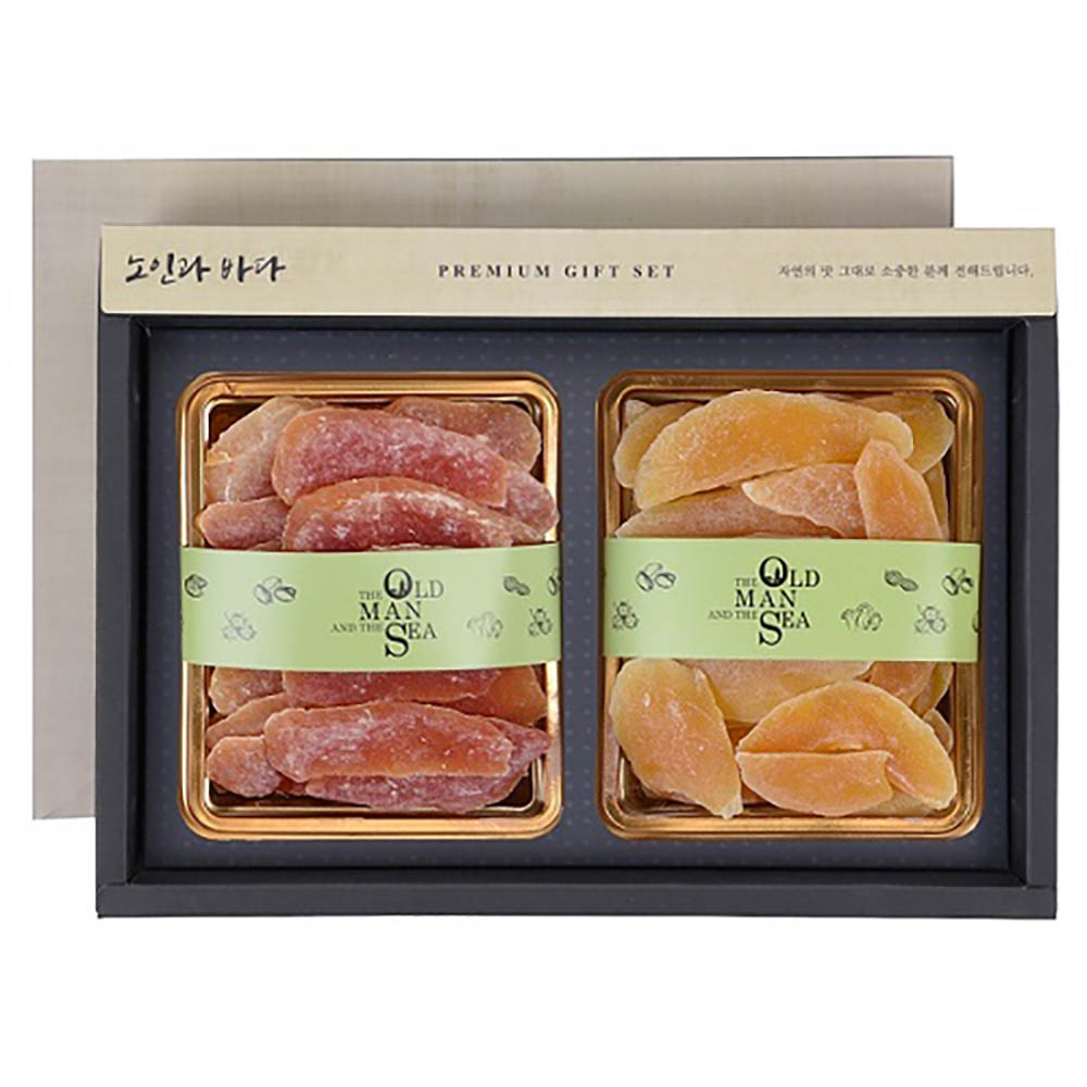 노인과바다 건과일세트 3호 (건파파야250g, 건망고250g)